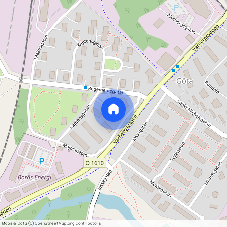 Majorsgatan 2 B, Borås