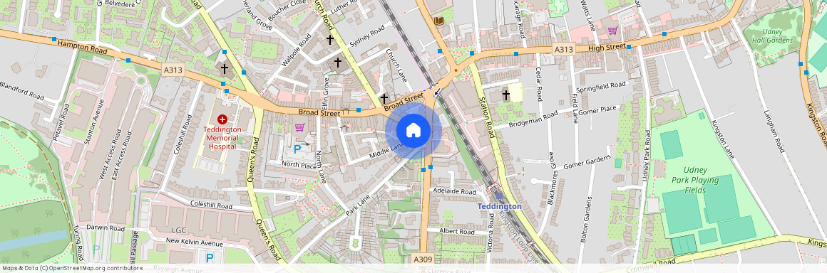 Middle Lane, Teddington, Middlesex, TW11