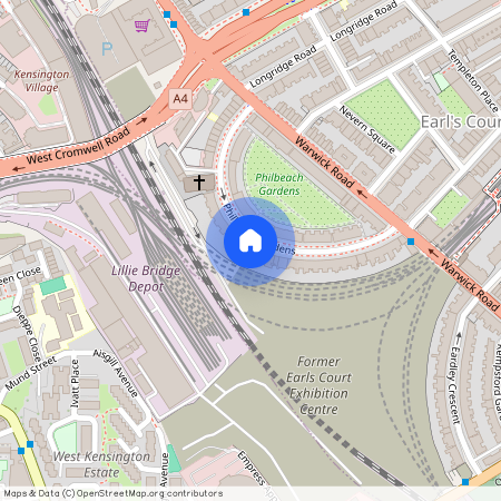33-34 Philbeach Gardens, SW5 9EB, London
