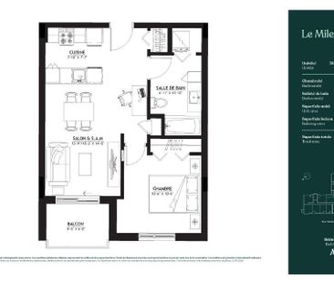 Le MileBrook : Habitations locatives 1 chambre à Pointe-aux-Trembles - Photo 4