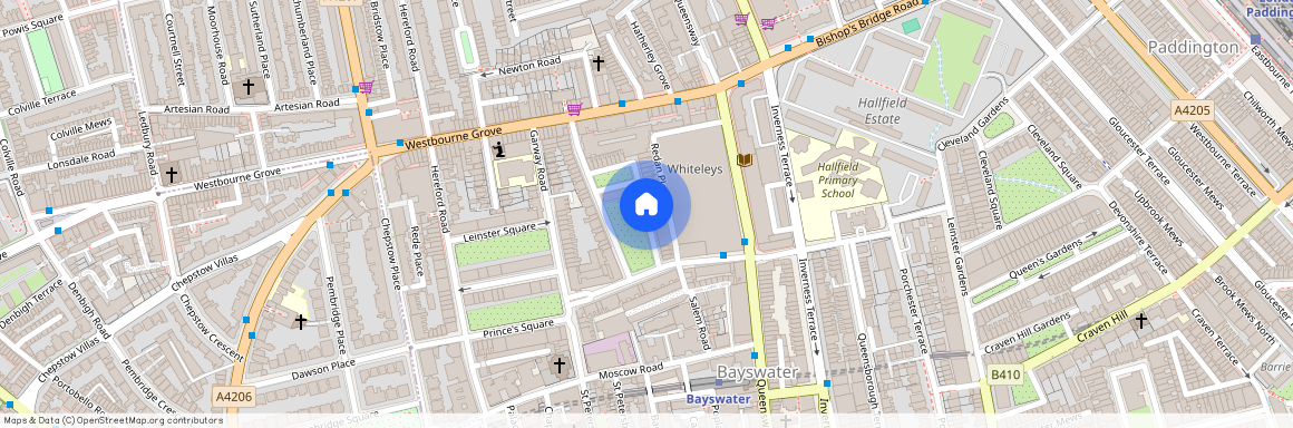 86-92 Kensington Gardens Square, London, W2