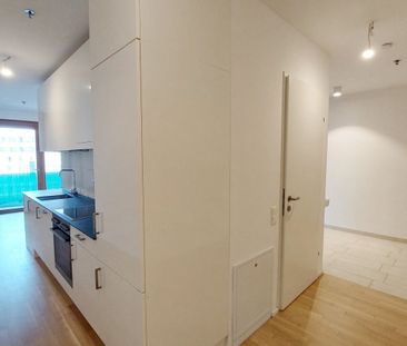 Sonnwendviertel: 1-Zimmer-Wohnung mit Balkon im 12. OG – Fitnessrau... - Foto 4