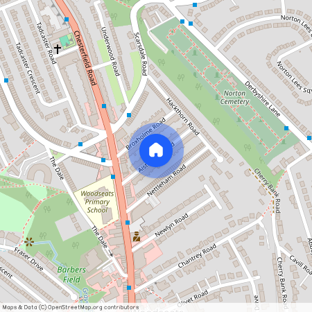 Aisthorpe Road, Sheffield, S8