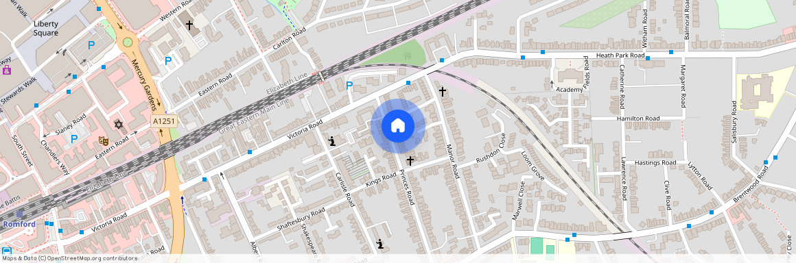 Princes Road Romford RM1 2SR