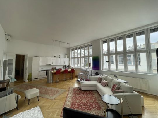 LOFT-WOHNUNG MIT 44 m² DACHGARTEN IN PALAIS BEIM SCHWARZENBERGPLATZ -- KLIMA/RUHELAGE! - Photo 1