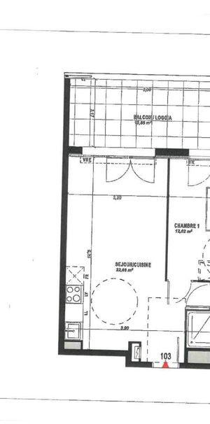 Location Appartement 2 pièces 40m² NIMES 30000 - Photo 1