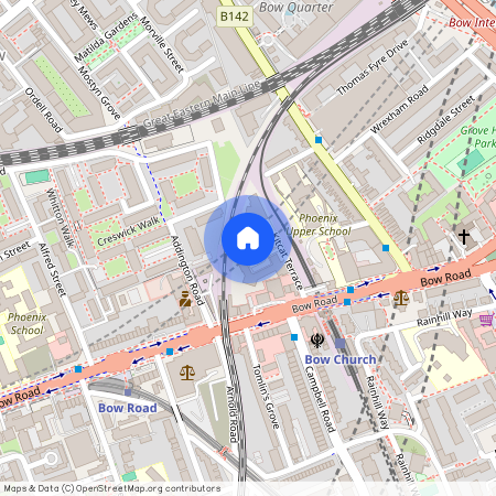 11 Denmark Pl, London E3 2GJ, UK