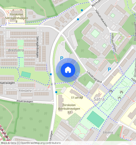 Sätra, Stockholm, Lövsätragränd 18