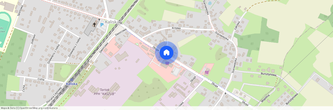 ul. Długa, Kaliska, Kaliska, starogardzki, pomorskie