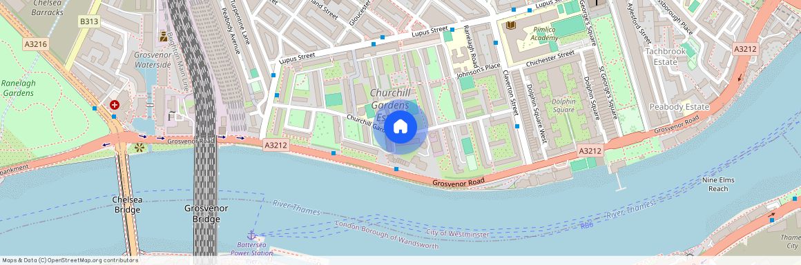 Churchill Gardens, Pimlico, SW1V