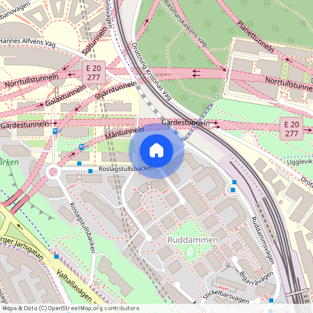 Norra Djurgården, Stockholm, Roslagstullsbacken 41