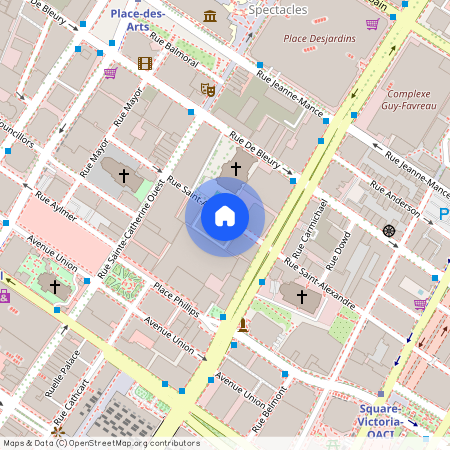 1200 Rue St-Alexandre, app.403, H3B 3H5, Montréal