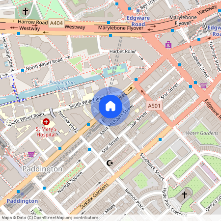 Praed Street Paddington London, London, W2