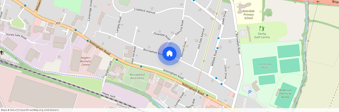 Borrowfield Road, Spondon, DE21