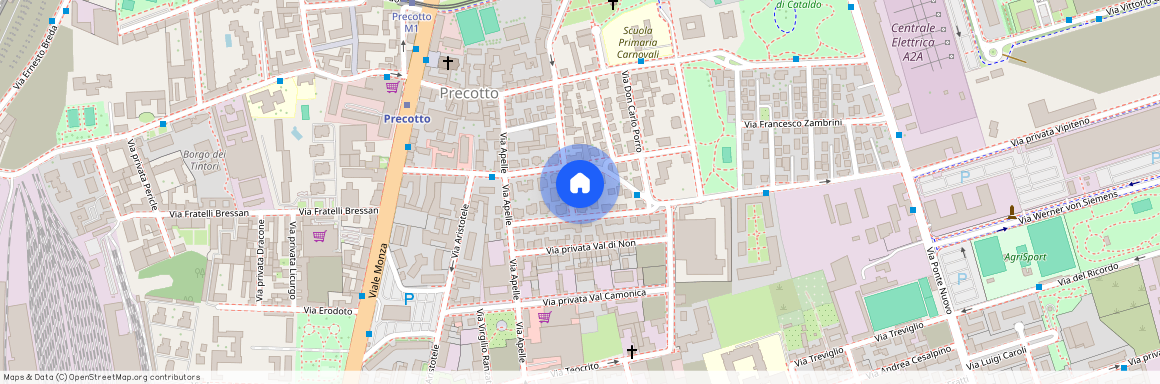 Via Onorato Balzac, 4, Milano, Lombardy 20128