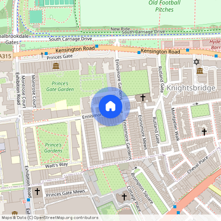 Kingston House South, Knightsbridge, Ennismore Gardens, SW7 1NG, London