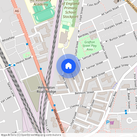 Churchill Street, Heaton Norris, Stockport, Greater Manchester, SK4