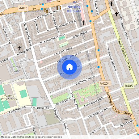 Bedford Gardens, Kensington, W8, London