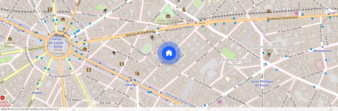 Rue Washington, Francja, Paris