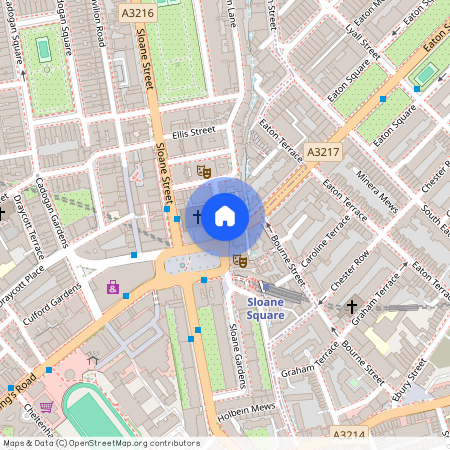 Sloane Square, Sloane Square, London, SW1W