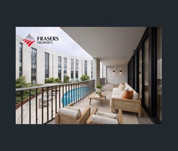 Luxury Harbourside Living with Oversized Balcony & Pool Views - Photo 3