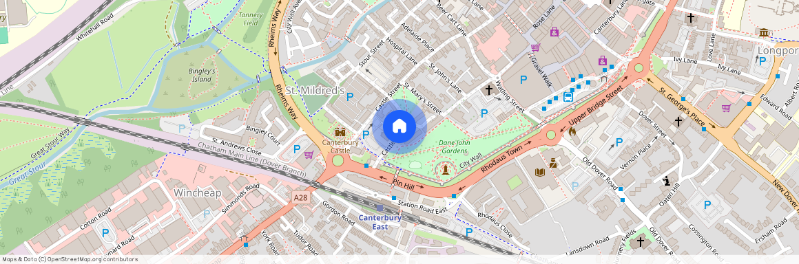 Castle Row, Canterbury