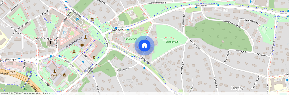 Sagavägen, Lidingö