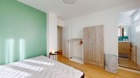 CHAUSSAS L Colocation 4 chambres à Toulouse - Photo 2