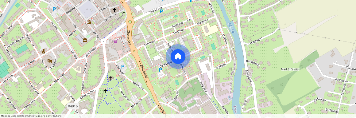 Dvořákova, Nový Jičín