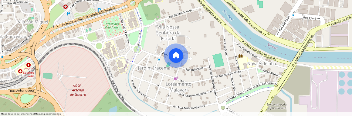 Rua Luiz Scott, Jardim Iracema/Aldeia, Barueri