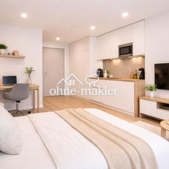 Möbliertes Business-Apartment in Frankfurt-Gallus - Komfortabel, Zentral, Flexibel - Photo 1