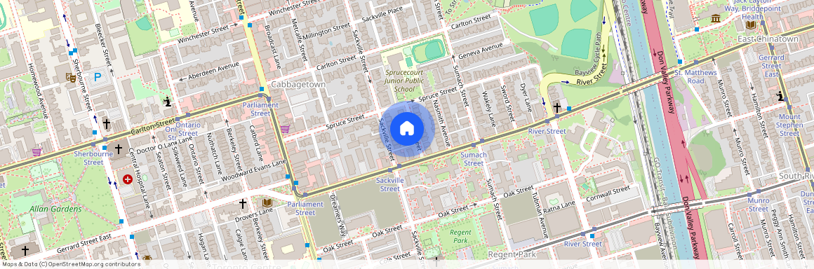 26 Gifford Street, Toronto, Toronto, Toronto, M5A 2J1