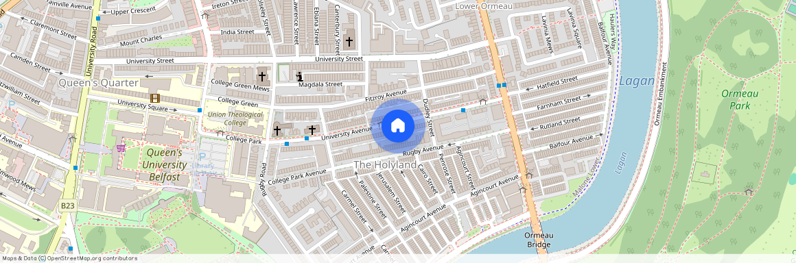 Great Student House, 121 University Avenue, Queens Quarter, Belfast, BT7 1GX