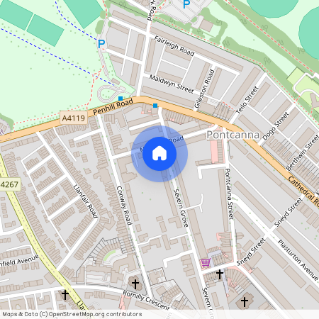 Severn Grove, Pontcanna, CF11