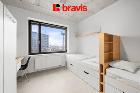Pronájem kompletně zařízeného 1+kk, Brno - Trnitá, ul.Dornych - Photo 2