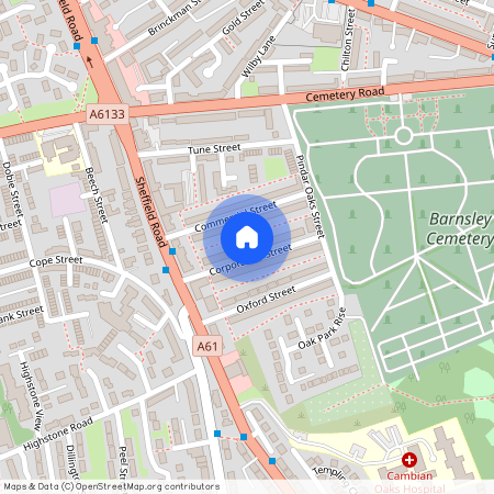 Corporation Street, Barnsley, South Yorkshire S70