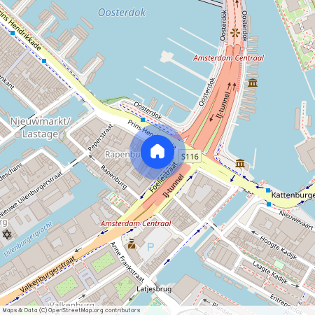 Prins Hendrikkade 176B-3, 1011TC Amsterdam