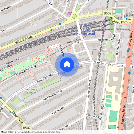 Boundary Road, St John's Wood, London, NW8