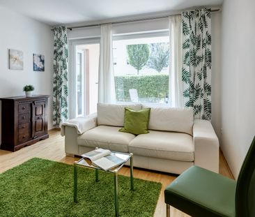 Bright and furnished 2-room apartment with garden and terrace - Foto 2