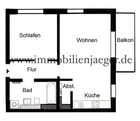 Neubaugebiet Jenfelder Au - großzügige Neubau-Wohnung - Balkon, offener EBK, Fahrstuhl, Fußboden - Photo 2