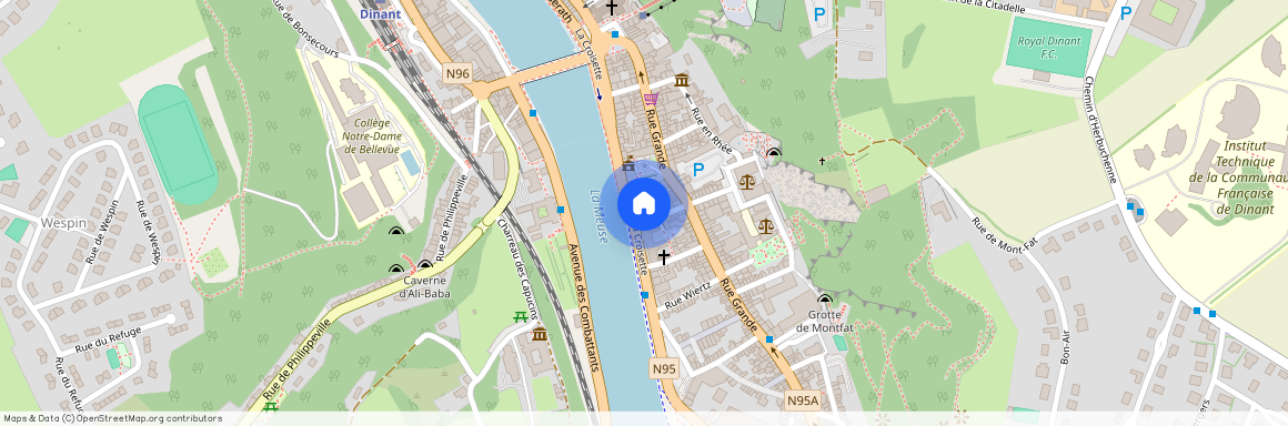 Rue du Palais de Justice, 22, 2, 5500, Dinant