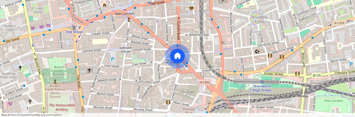 Gatesborough Street, Shoreditch, EC2A
