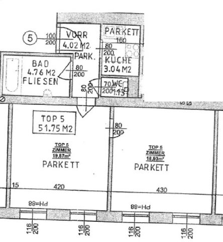 1120! Gepflegte 2-Zimmer Wohnung nahe Schönbrunn! - Foto 2