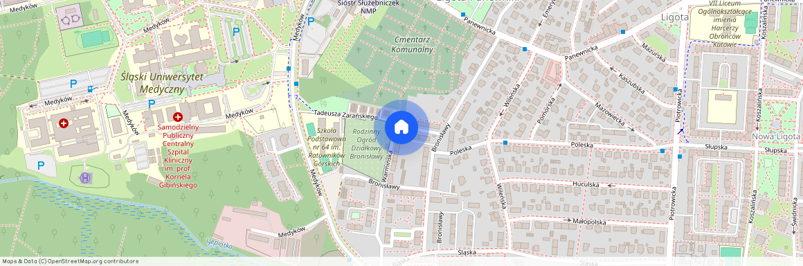 Katowice Ligota, Bronisławy