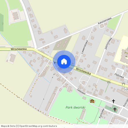 Sadków, Kąty Wrocławskie, wrocławski, dolnośląskie