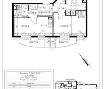 Location Appartement 1 pièce 19m² CLERMONT FERRAND 63000 - Photo 3