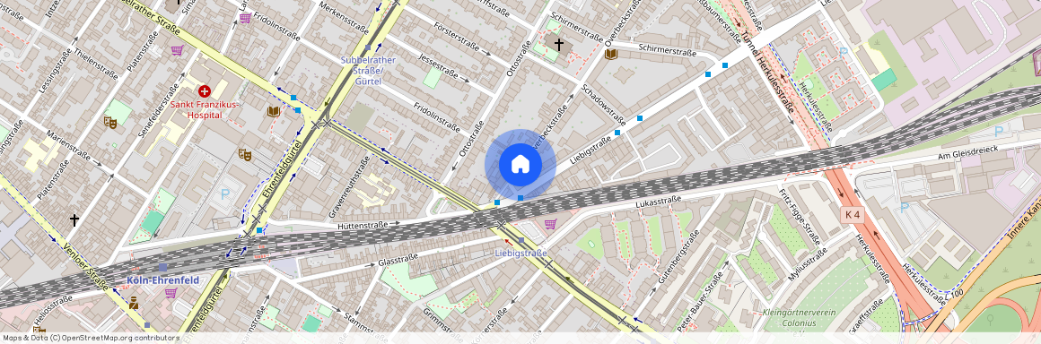 Overbeckstraße 2-4, 50823 Köln - Ehrenfeld