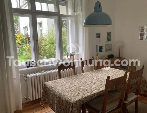 TAUSCHWOHNUNG 3-Zimmer Altbauwohnung mit Garten - Foto 1