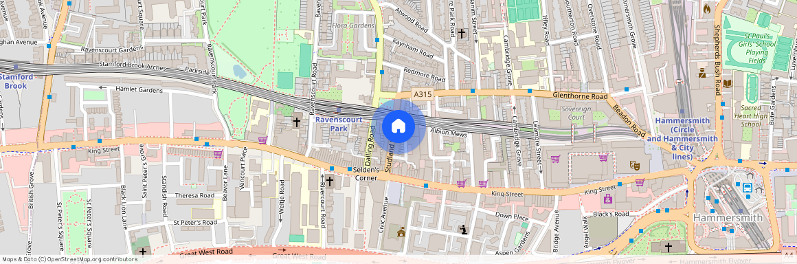 24 A, Studland Street, W6