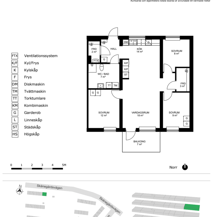 Skräddarebyn 16C, Bunkeflostrand - Foto 1